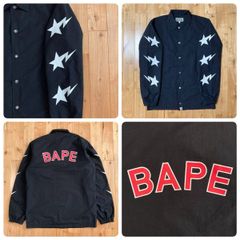 スワロフスキー フルジップ パーカー Lサイズ ブラウン a bathing ape