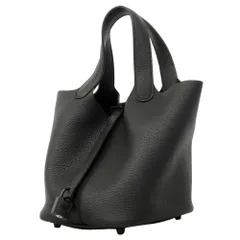 エルメス(Hermes) エルメス ハンドバッグ ピコタンロックPM トリヨンクレマンス ソーブラック Z刻印レディース