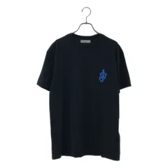 JW Anderson / ジェイダブルアンダーソン | ロゴパッチ Tシャツ | M | ブラック | メンズ