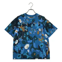 marimekko / マリメッコ | 総柄 Tシャツ_半袖 | XS | ブルー | レディース