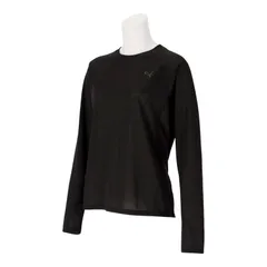 PUMA(プーマ) W ULTIMATE ロングスリーブ Tシャツ 陸上＆ランニング ウェア Ｔシャツ 529614、(01)Black