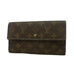 ルイ・ヴィトン(Louis Vuitton) ルイ・ヴィトン 三つ折り長財布 モノグラム ポルトトレゾールインターナショナル M61215 ブラウンレディース