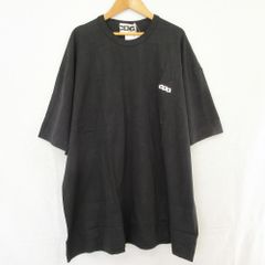 未使用 CDG COMME des GARCONS コムデギャルソン AD2023 ロゴワッペン ハーフスリーブカットソー Tシャツ SZ-T066 Mサイズ ブラック メンズ レディース 古着 中古 USED