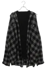 バレンシアガ  22SS  699371 TMM03 ドッキング長袖シャツ メンズ 4