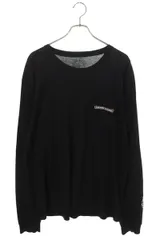 クロムハーツ  CH T-SHRT 1 バックスクロールラベル 長袖カットソー メンズ XL