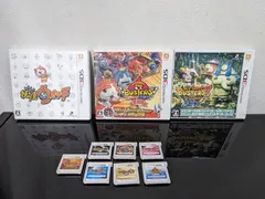 妖怪ウォッチ◇3DS ソフトまとめて 10本 妖怪ウォッチ2真打/本家/元祖/妖怪ウォッチ3スシ/テンプラ ほか
