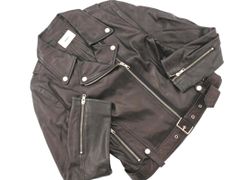 MURUA ムルーア シープレザー ライダース ジャケット size2/黒◇◇ レディース
