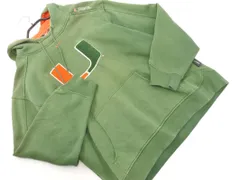 NIKE ナイキ 裏起毛 プルオーバー パーカー sizeM/緑 ◇■ メンズ