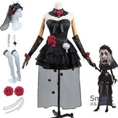 第五人格 調香師 スカーレットの新婦 コスプレ衣装 ウィッグ Sサイズ