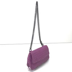 BOTTEGA VENETA ボッテガヴェネタ ショルダーバッグ イントレチャート パープル