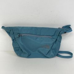 THE NORTH FACE ザノースフェイス ウエストポーチ/ボディバッグ ブルー系 刺繍ロゴ/ジップポケット[OL01683]
