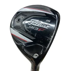 【中古】 タイトリスト 913 F 15° フェアウェイウッド FW リシャフト (フレックスその他) メンズ 男性用 右利き 右用 Cランク ゴルフクラブ