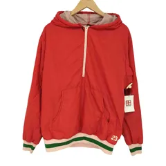 ユーズドフルギ USED古着 betlin mfg co バックプリント 中綿プルオーバー フーディ ロケットタロン メンズ import：M