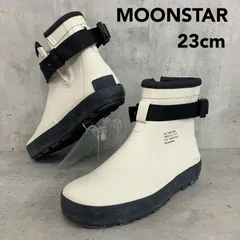 MOONSTAR ムーンスター 810s エイトテンス MARKE MODI マルケ モディ ET027 ラバーブーツ レインブーツ 長靴 バックル ベルト 23cm EE WHITE ホワイト 白 シューズ 靴 レディース ★ ■■