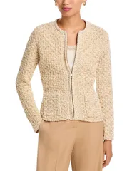 ファビアナ フィリッピ レディース アウター ニット・セーター クルーネック カーディガン Fabiana Filippi Crewneck Cardigan Sweater Acero