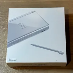 8-198【中古美品】ニンテンドーDS LITE グロス・シルバー 箱付き