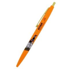 サンスター文具 ムーミン BiC 黒ボールペン クリックゴールド 0.5mm オレンジ S4648536 北欧 かわいい ギフト プレゼント 誕生日 子供 男の子 女の子 推し活
