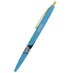 サンスター文具 ムーミン BiC 黒ボールペン クリックゴールド 0.5mm アイスブルー S4648498 北欧 かわいい ギフト プレゼント 誕生日 子供 男の子 女の子 推し活