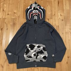 スワロフスキー フルジップ パーカー Lサイズ ブラウン a bathing ape