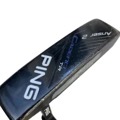 【中古】 ピン CADENCE TR Anser 2(黒)(長さ調整機能付き) パター PT スチール (フレックスその他) メンズ 男性用 右利き 右用 Dランク ゴルフクラブ