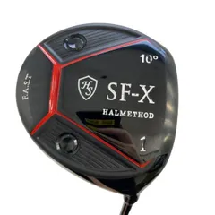 【中古】 ハルスポーツ(PHARAOH) PHARAOH SF-X HALMETHOD(ブラック) 10° ドライバー DR オリジナルカーボン (フレックスR) メンズ 男性用 右利き 右用 Dランク ゴルフクラブ