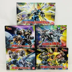 【未開封】 BANDAI スーパー ミニプラ GEAR戦士 電童 5点 セット プラモデル / 電童 凰牙 データウェポン セット フェニックスエール アカツキ 大太刀 超獣王輝刃 SUPER MINIPLA