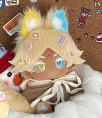 海外限定】cookie run ピュアバニラクッキー ぬいぐるみ キーホルダー