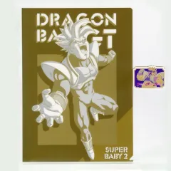 【中古】グッズセット スーパーベビー2 クリアファイル＆ステッカーセット 「一番くじ ドラゴンボールGT」 I賞