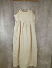 [ Wcloset ] ワンピース | 北欧風 | ベージュ系 | レディース [ No.900092 ]  ●ダブルクローゼットロングワンピース● ベージュ系/|女性物古着