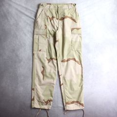 米軍 90s カーゴパンツ SMALL-REGULAR ウエスト80cm 3cデザートカモ ミリタリーパンツ ビンテージ ミリタリーパンツ