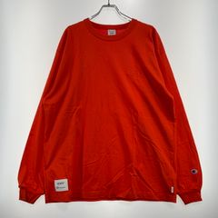 【中古品】 WTAPS ダブルタップス × CHAMPION チャンピオン 別注コラボ ACADEMY LS T-SHIRTS 232HBCHD-CSM01S アカデミー ロングスリーブ Tシャツ 長袖 トップス 【142-260831-yo-05-tei】