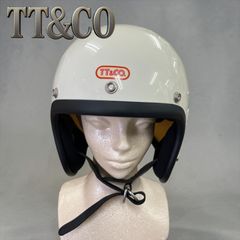 TT&CO.スーパーマグナム ジェットヘルメット アイボリー - メルカリ