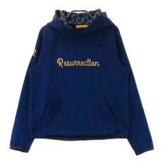 サイズ：M RESURRECTION レザレクション  パーカー ロゴ刺繍  ネイビー系 [240101757720] ゴルフウェア レディース ストスト