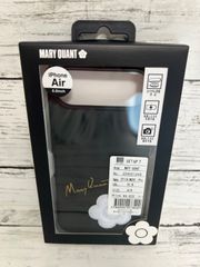 新品 MARY QUANT マリークワント iPhone Air iPhone 17 Air ケース ブラック デイジー IP17A-MQ01 スマホケース アイフォンケース デイジーロゴ スマートフォンカバー マリクワ 花ロゴ iPhoneケース 배송비 무료
