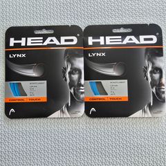【2セット限定】HEAD LYNX 1.25mm ブルー 2張りセット