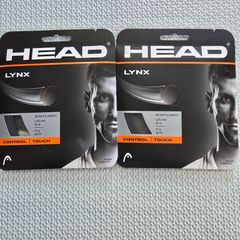 【2セット限定】HEAD LYNX 1.25mm アンスラサイト 2張りセット