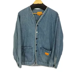 ユーズドフルギ USED古着 MRGGR  デニム カバーオール Vネック メンズ import：XL