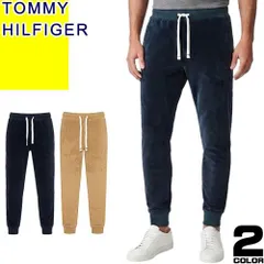トミーヒルフィガー TOMMY HILFIGER ジョガーパンツ スウェットパンツ メンズ ボア フリース ロゴ 刺繍 部屋着 大きいサイズ 暖かい 冬 スポーツ 紺色 ネイビー PLUSH LOUNGE JOGGER PANT 09T4534