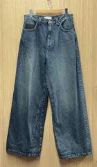 paratrait MAD PIPE DENIM PT size 3 PT25A167 Wide Denim Pants Mad Indigo Made in Japan