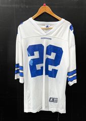 90s STARTER NFL カウボーイズ　エミットスミス　ゲームシャツ　L 90s Starter スターター NFL ダラス カウボーイズ E.SMITH エミット