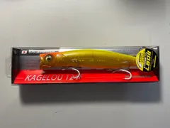 【#65】メガバス Megabass カゲロウ KAGELOU 124F（SP-C） ゴールドチャートGLX①