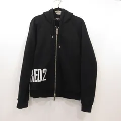 【姫路東店】 中古 DSQUARED2 | ディースクエアード パーカー S74HG0095 国内正規タグ ブラック サイズ：M 【108】