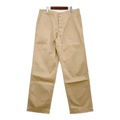 BUZZ RICKSON'S バズリクソンズ チノパン 1942 ミリタリー EARLY MILITARY CHINOS M43036 メンズ サイズ38 ベージュ ボトムス DM20315■