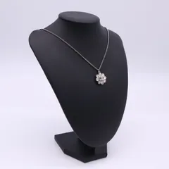 ★3日以内返品可★ 美品 CHANEL シャネル ココマーク フラワー ネックレス SP - ネックレス シルバー シルバー レディース