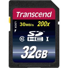 旧モデル Transcend 32GB SDHCカード TS32GSDHC10 5年保証 単品 32GB 通常パッケージ