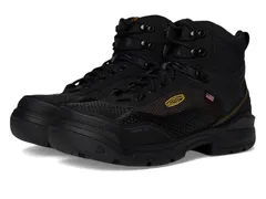 キーン メンズ シューズ ブーツ・レインブーツ Keen Utility Stronglite 6 Waterproof Boot Comp Toe BlackBlack ブラック