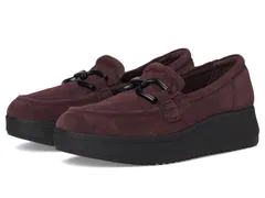 クラークス レディース シューズ スリッポン・ローファー Clarks Zylah Toplum Suede プラム