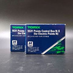 質Banana 미사용 品 TOMIX 5531 ポイントコントロールボックスN-S 2箱セット Nゲージ 鉄道模型 在N/I/70