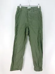 ◇ Θ ユナイテッドアローズ UNITED ARROWS 1514-199-5189 ミリタリーパンツ カーキ レディース E  【1607220010667】