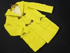 DUAL VIEW デュアルヴュー アンゴラ混 フーデッド コート size40/黄◇◇ レディース